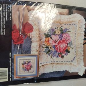 Bucilla stamped cross stitch